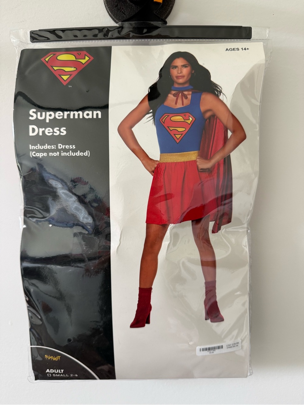 Spirit Halloween Superman Dress Costume